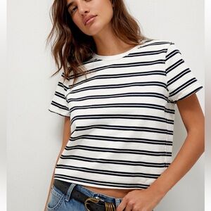 Free People Everyday Striped Tee